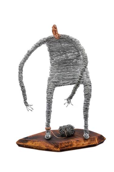 Original Figurative Fantasy Sculpture by Rorig Mirtos