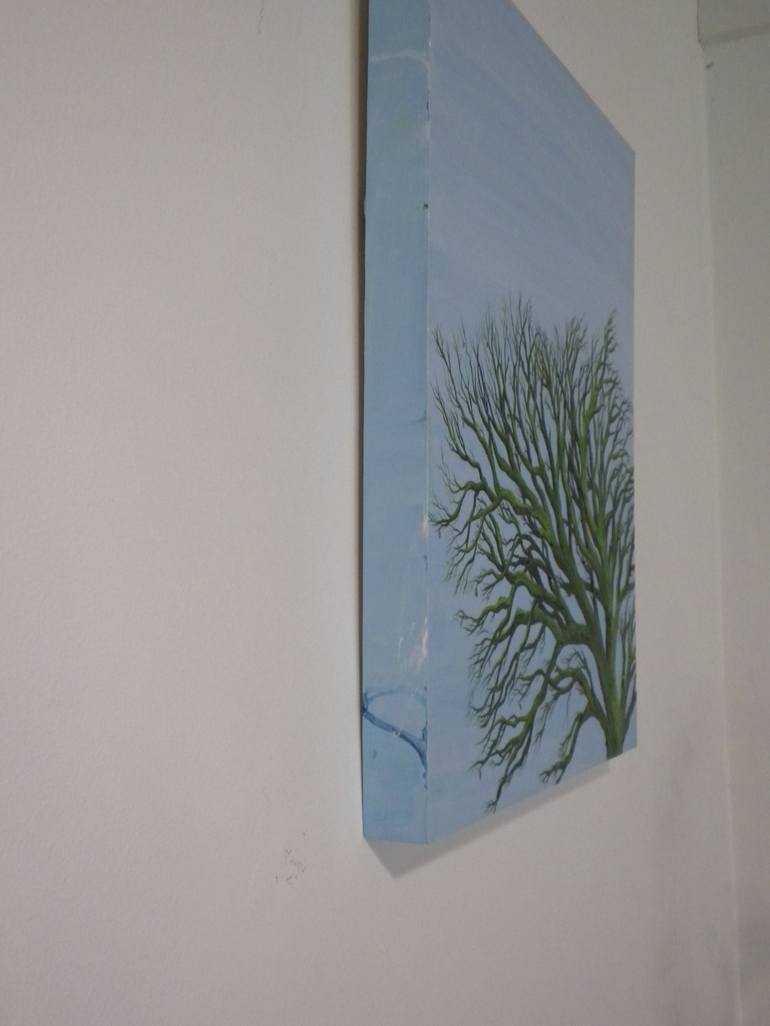 Original Modern Tree Painting by Roxene Rockwell