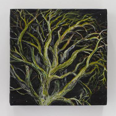 Original Expressionism Tree Paintings by Roxene Rockwell