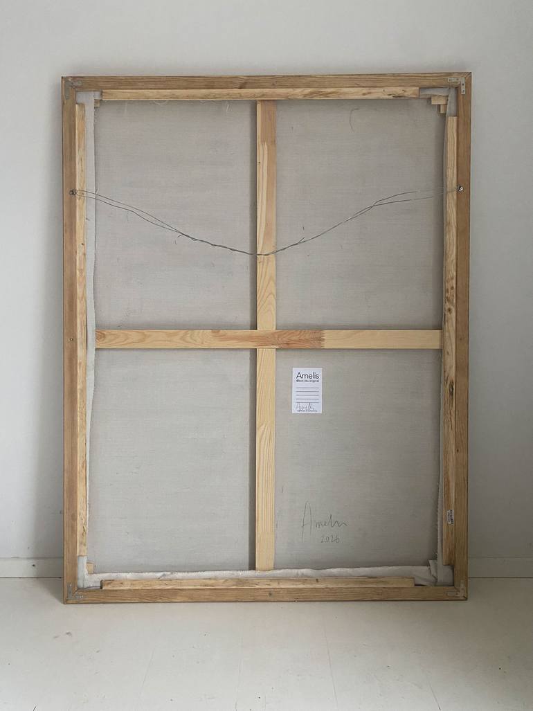 Original Bauhaus Abstract Painting by Aina Melis