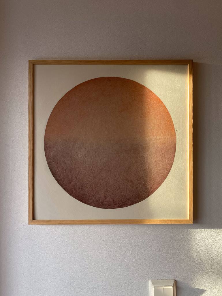 Original Geometric Abstract Mixed Media by Aina Melis