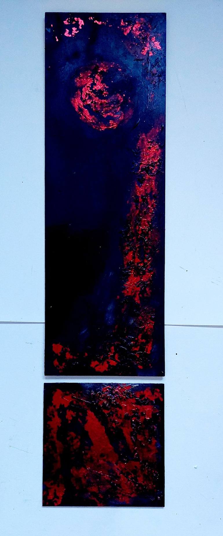 Original Contemporary Abstract Painting by Vanja Zanze