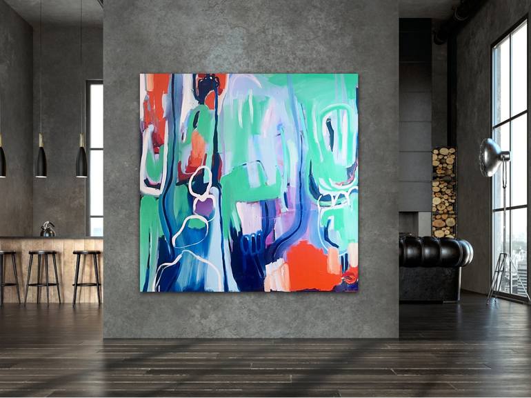 Original Abstract Painting by Jael Roznicki