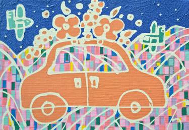 Original Car Paintings by hanji Park