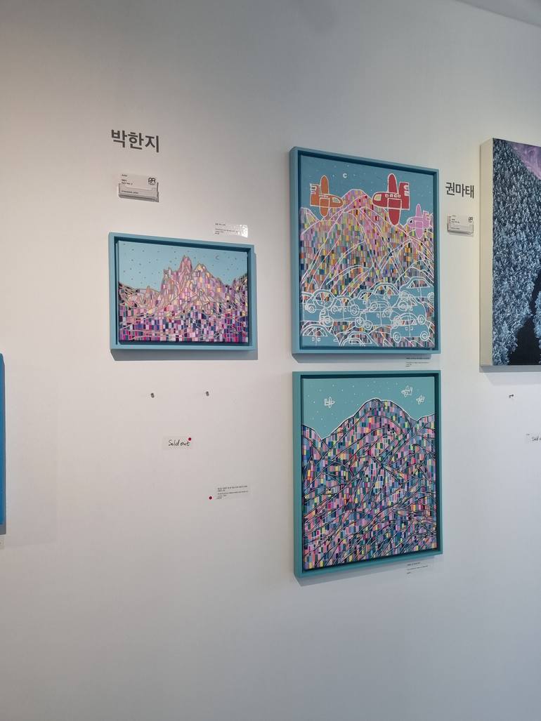 Original Pop Art Car Painting by Hanji Park