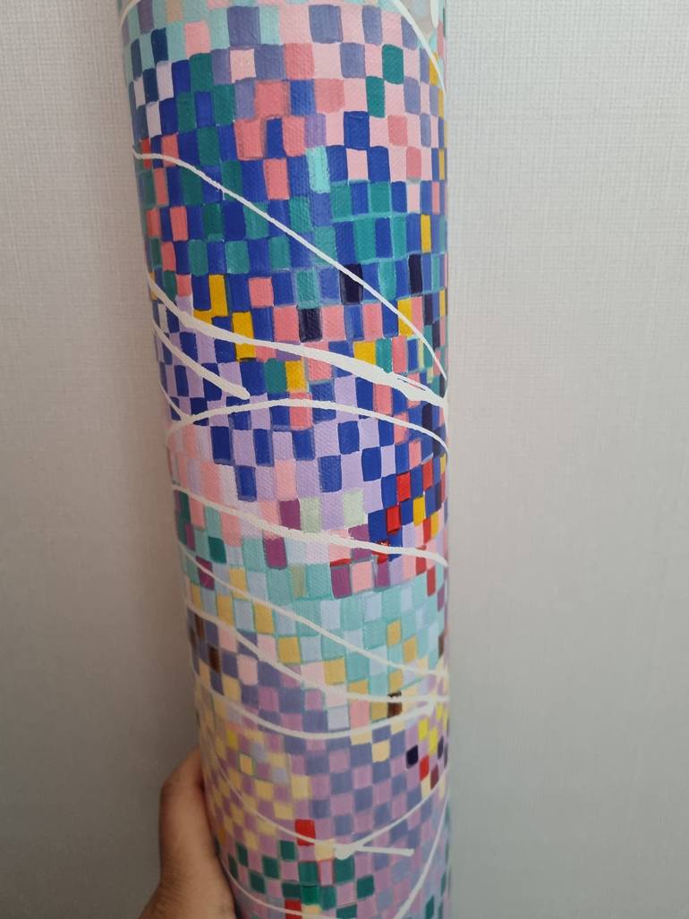 Original Pop Art Nature Painting by Hanji Park