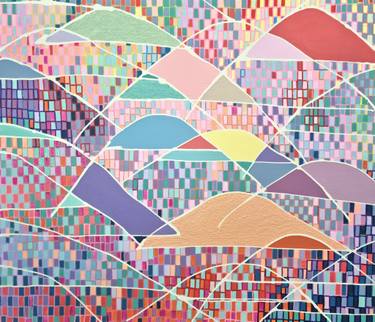 Original Pop Art Nature Painting by Hanji Park