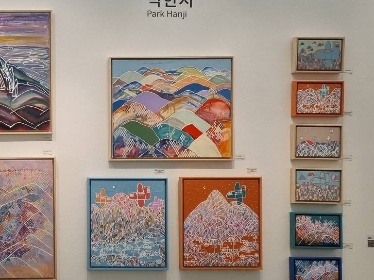 Original Fine Art Nature Painting by Hanji Park