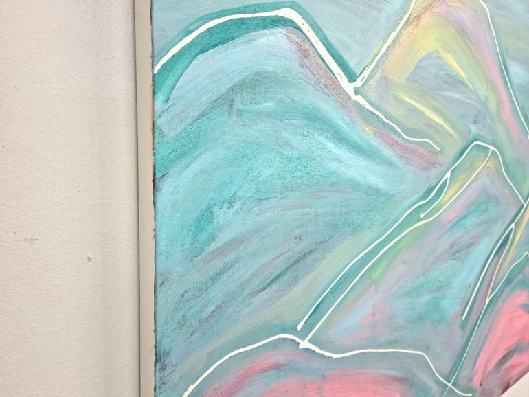 Original Pop Art Nature Painting by Hanji Park