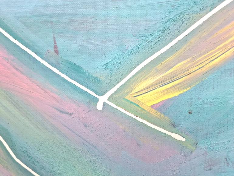 Original Pop Art Nature Painting by Hanji Park