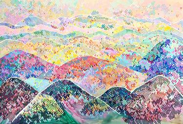 Original Folk Nature Painting by Hanji Park