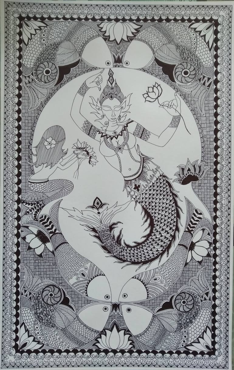 Original Figurative Animal Painting by Jigyasa Garg