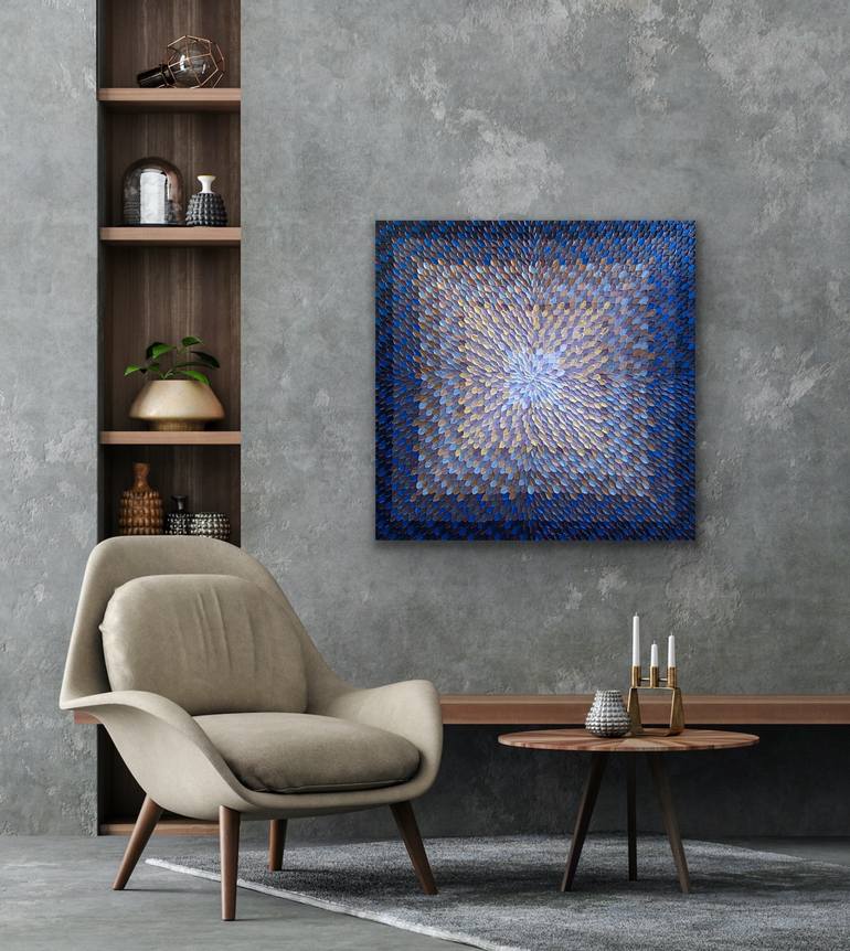 Original Conceptual Abstract Painting by Guzaliya Xavier