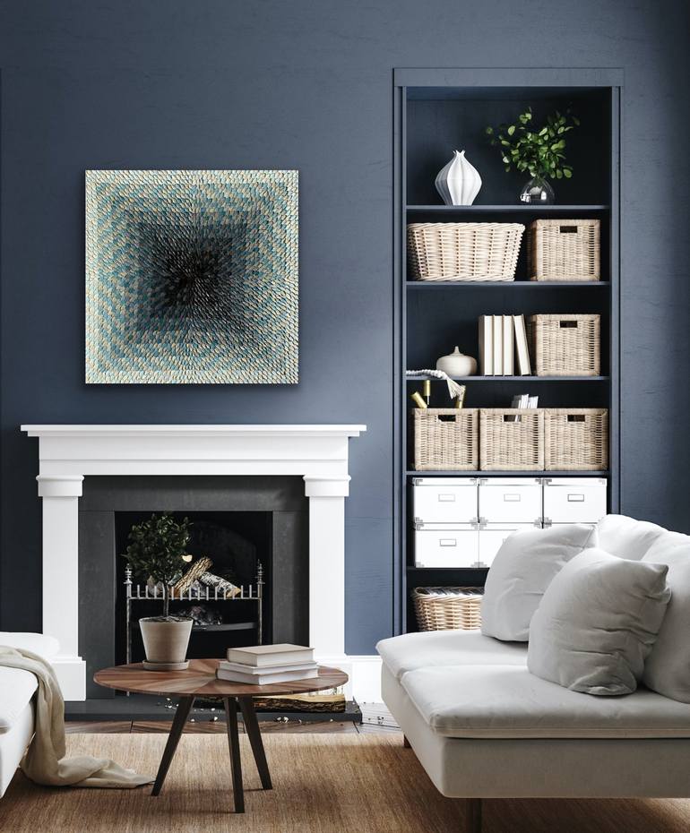 Original Conceptual Abstract Painting by Guzaliya Xavier