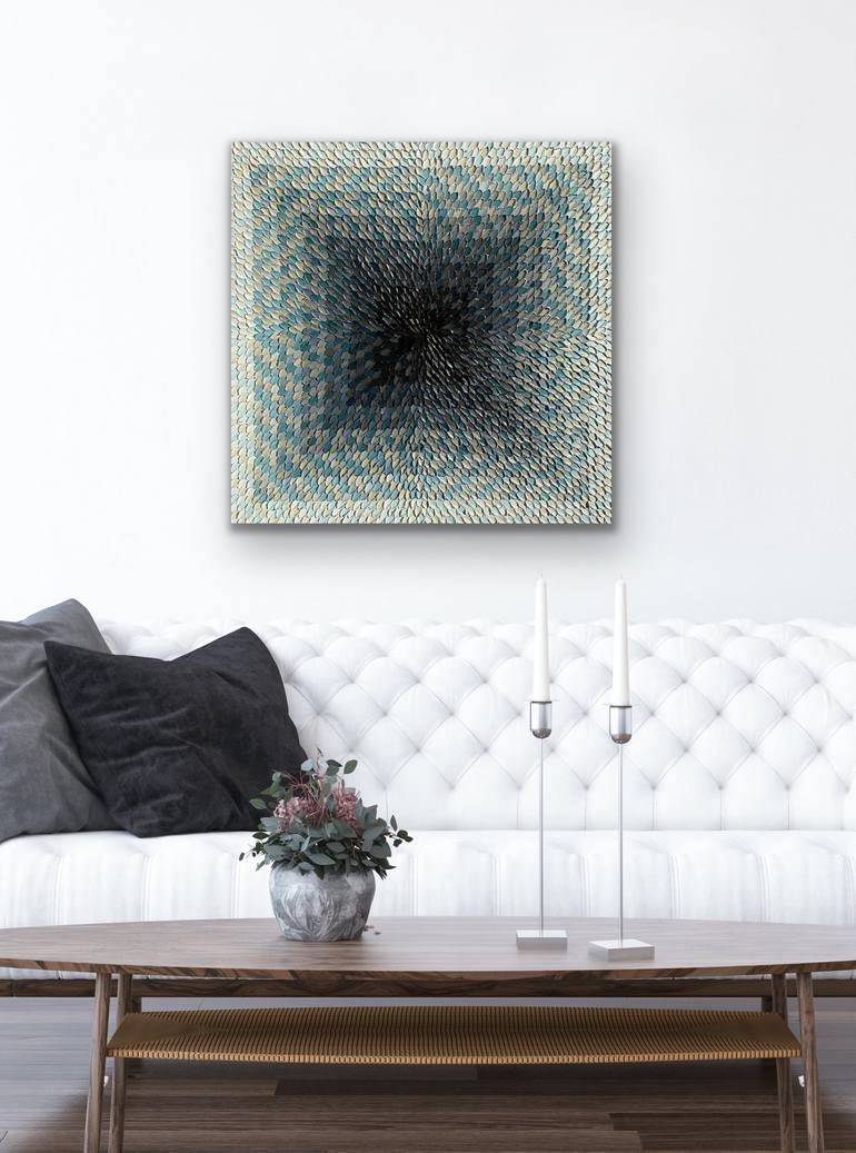 Original Conceptual Abstract Painting by Guzaliya Xavier