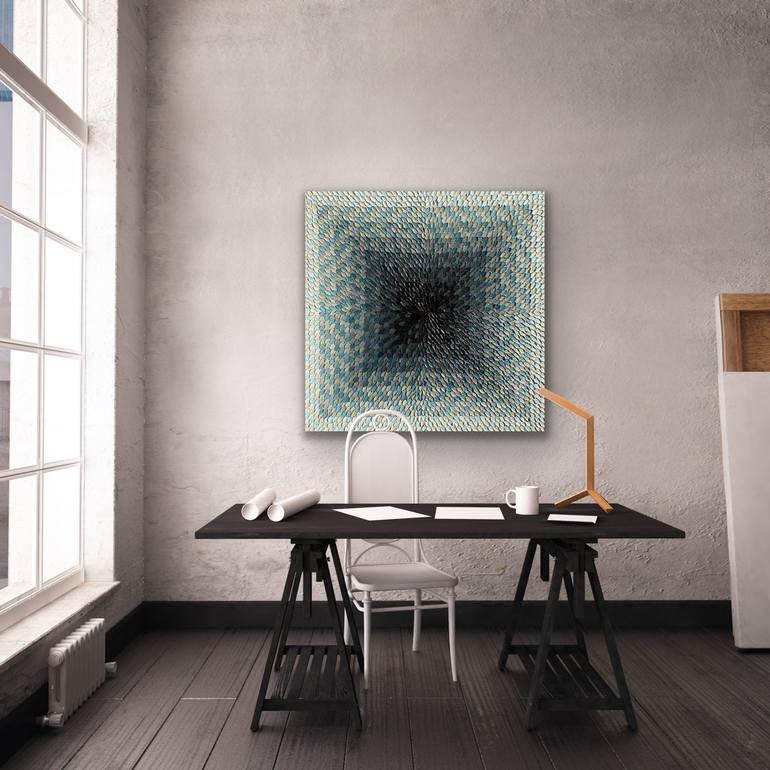 Original Conceptual Abstract Painting by Guzaliya Xavier