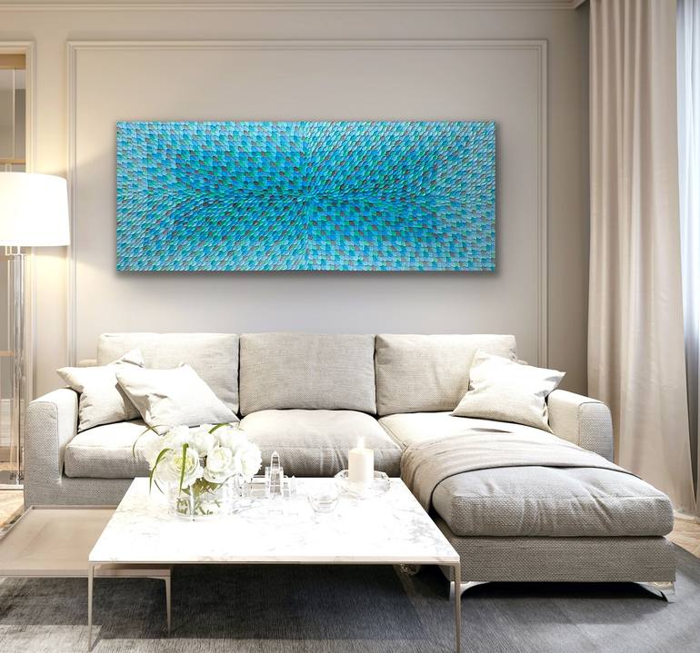 Original Conceptual Abstract Painting by Guzaliya Xavier