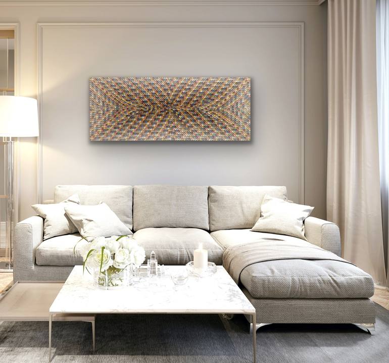 Original Minimalism Abstract Painting by Guzaliya Xavier
