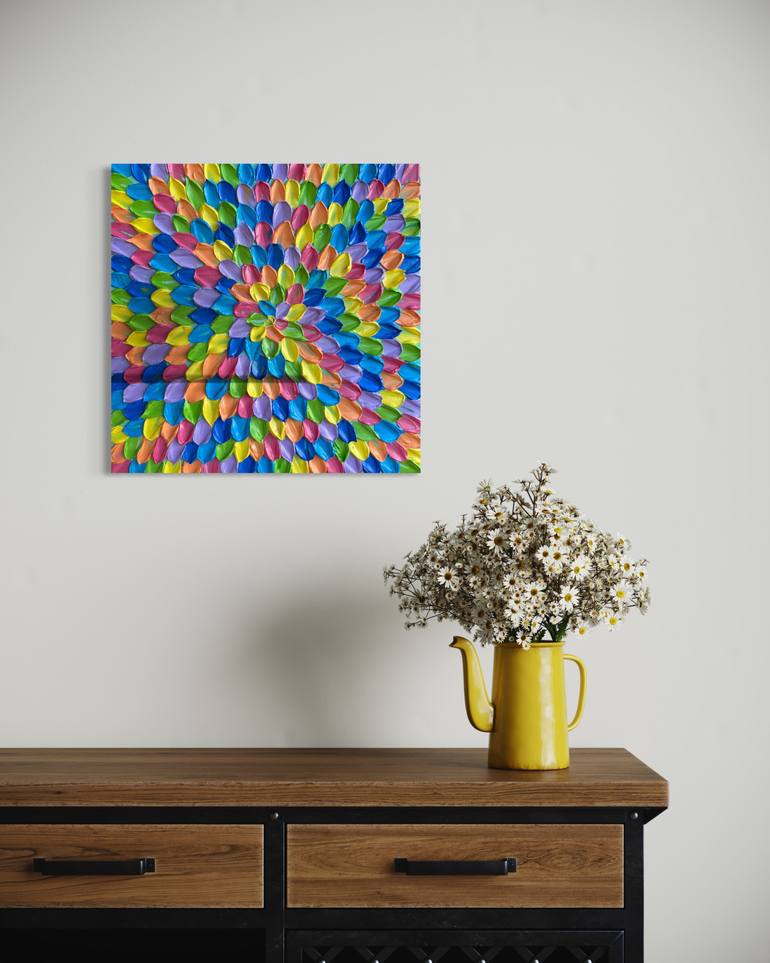 Original Conceptual Abstract Painting by Guzaliya Xavier