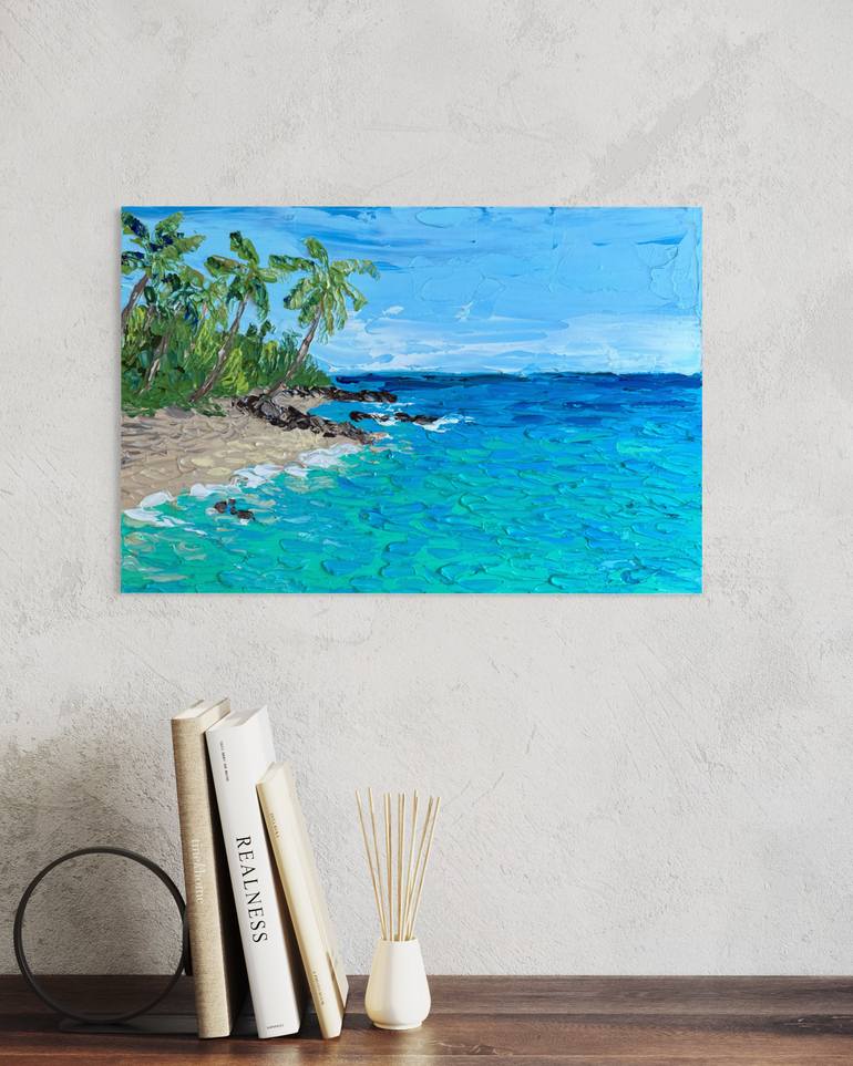 Original Expressionism Landscape Painting by Guzaliya Xavier