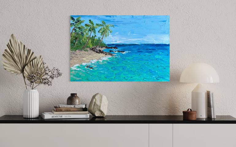 Original Expressionism Landscape Painting by Guzaliya Xavier