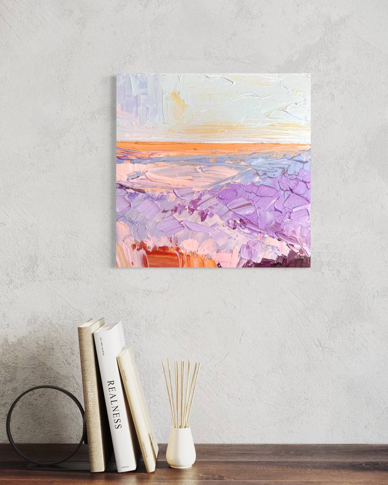 Original Impressionism Seascape Painting by Guzaliya Xavier
