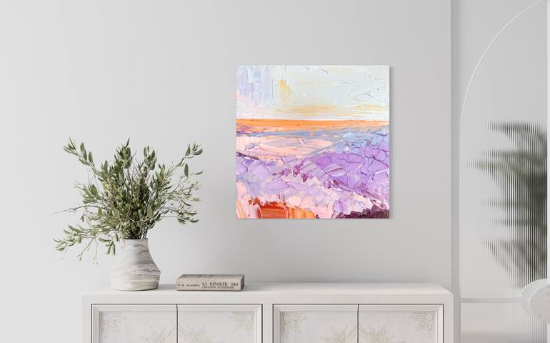 Original Impressionism Seascape Painting by Guzaliya Xavier