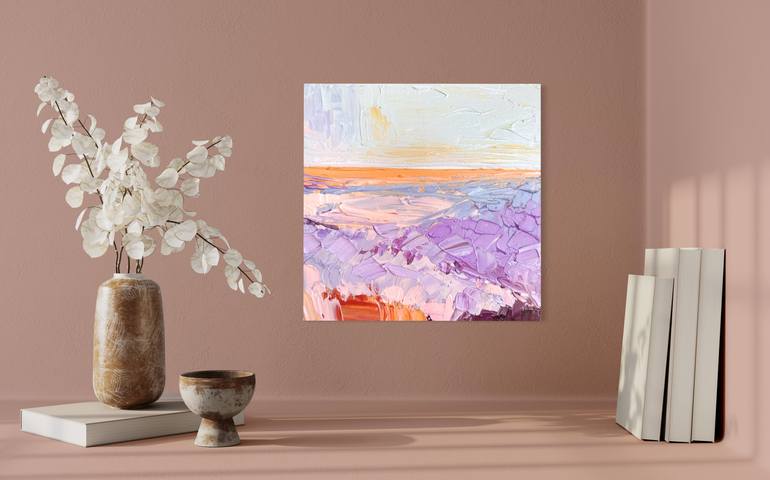 Original Impressionism Seascape Painting by Guzaliya Xavier