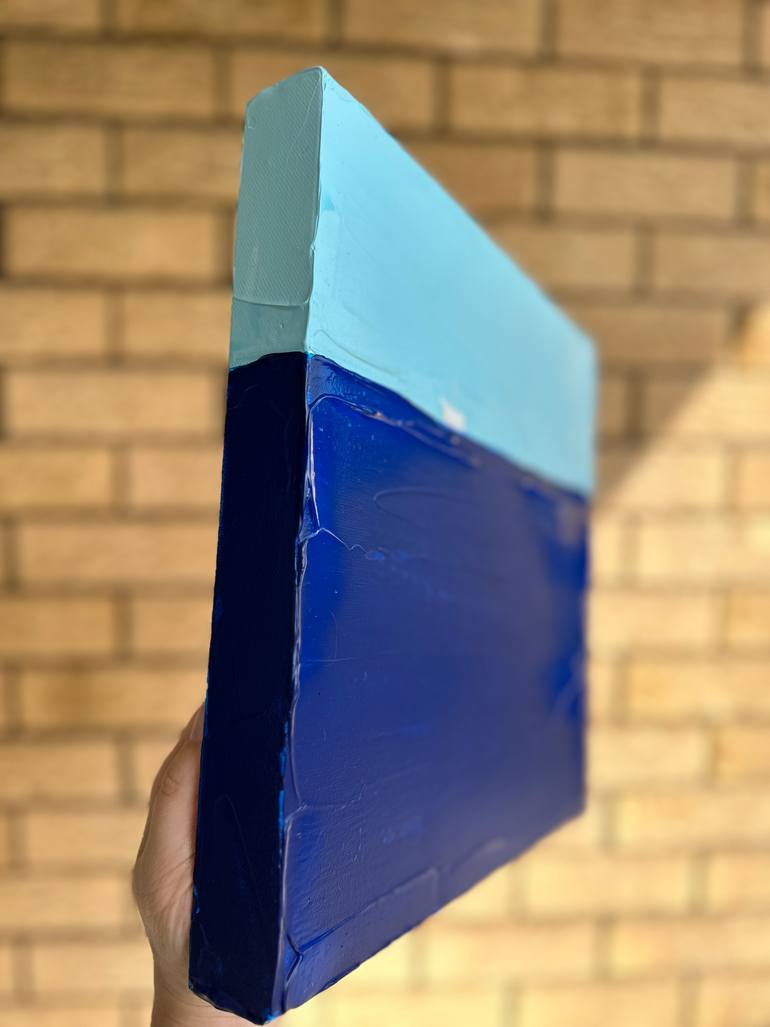 Original Impressionism Seascape Painting by Guzaliya Xavier