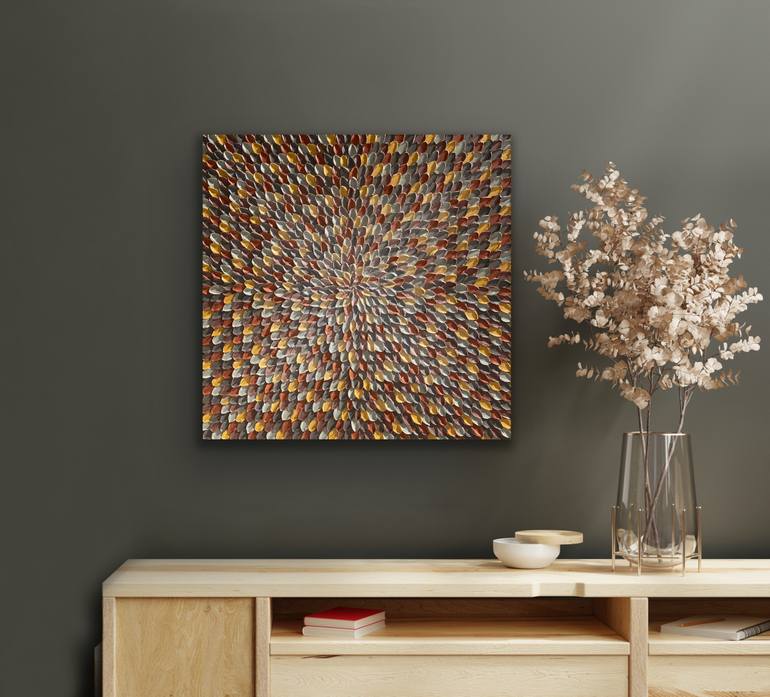 Original Minimalism Abstract Painting by Guzaliya Xavier