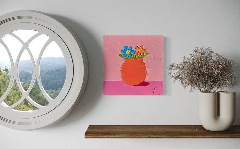 Original Conceptual Still Life Painting by Guzaliya Xavier