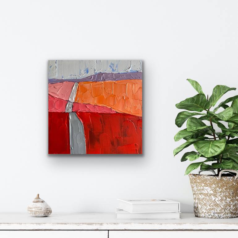 Original Expressionism Landscape Painting by Guzaliya Xavier