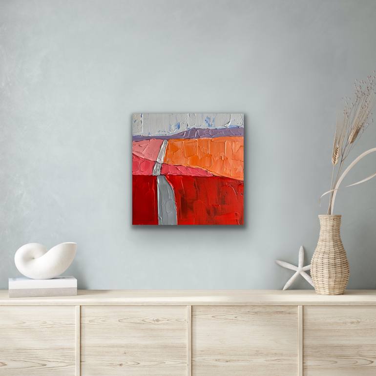 Original Expressionism Landscape Painting by Guzaliya Xavier