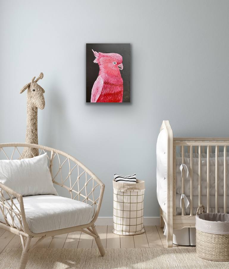 Original Expressionism Animal Painting by Guzaliya Xavier