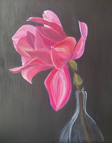 Original Realism Floral Paintings by Guzaliya Xavier