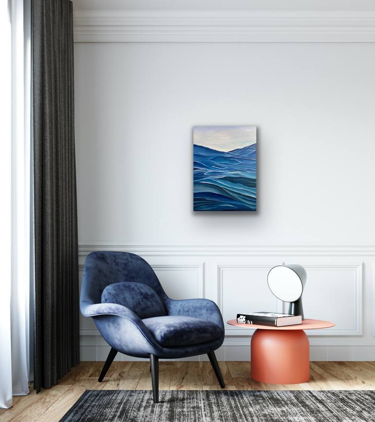 Original Seascape Painting by Guzaliya Xavier