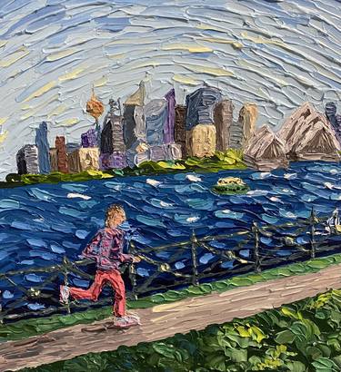Sydney Harbour Running (comission) thumb