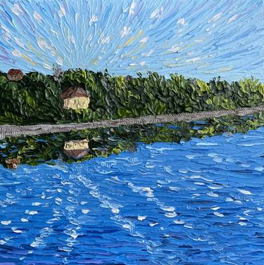 Original Impressionism Landscape Paintings by Guzaliya Xavier