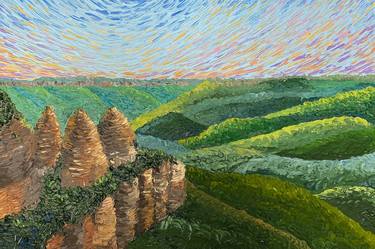 Print of Landscape Paintings by Guzaliya Xavier