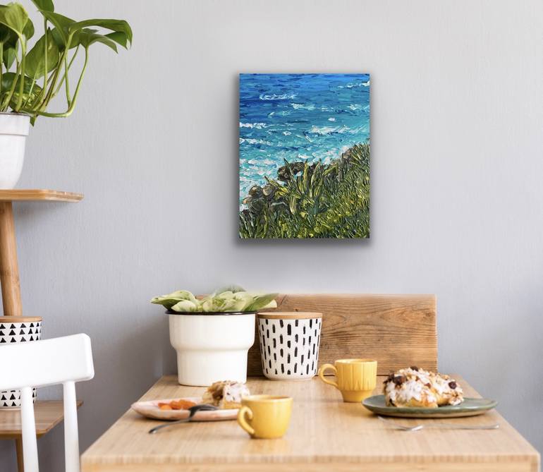 Original Seascape Painting by Guzaliya Xavier