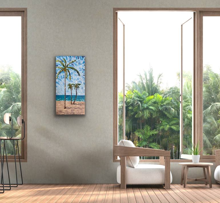 Original Conceptual Landscape Painting by Guzaliya Xavier