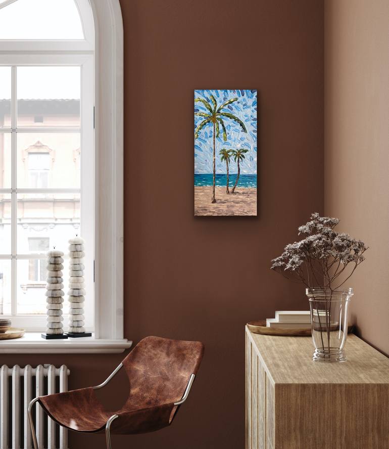 Original Conceptual Landscape Painting by Guzaliya Xavier