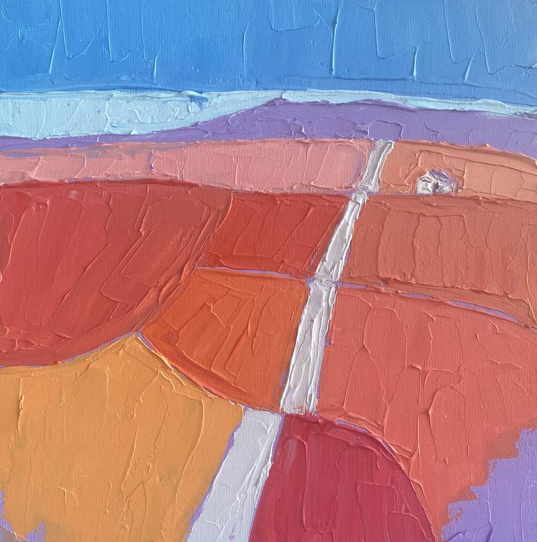 Original Abstract Landscape Paintings by Guzaliya Xavier
