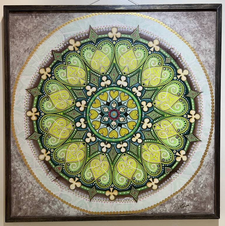 Original Art Deco Home Paintings by Manoo Mittal