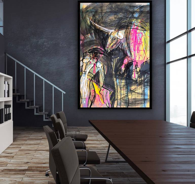 Original Contemporary Pop Culture/Celebrity Mixed Media by Lorenzo Corriez