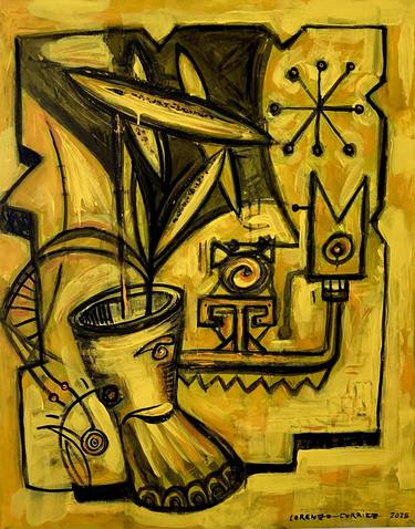 Print of Contemporary Abstract Paintings by Lorenzo Corriez
