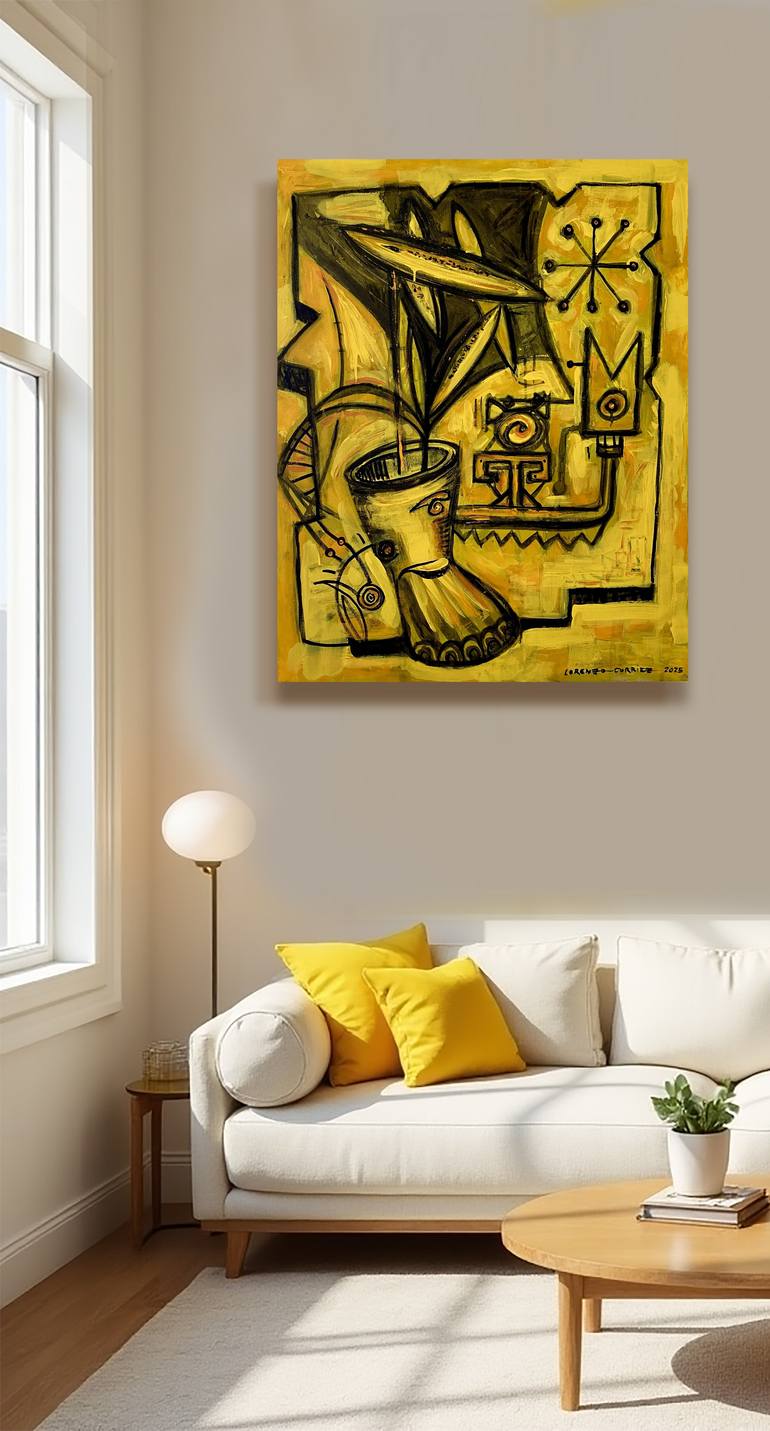 Original Contemporary Abstract Painting by Lorenzo Corriez