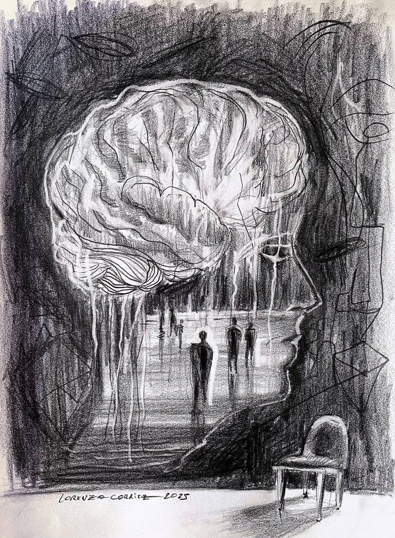 Print of Contemporary Science/Technology Drawings by Lorenzo Corriez