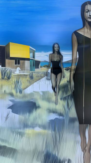 Original Contemporary Erotic Mixed Media by Lorenzo Corriez