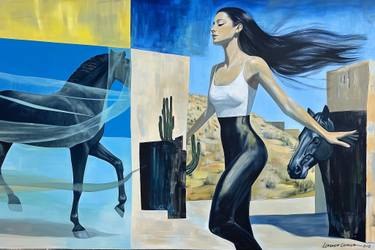 Original Conceptual Women Mixed Media by Lorenzo Corriez